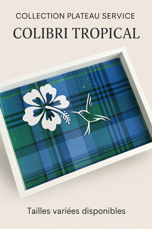 Plateau “Colibri Tropical"