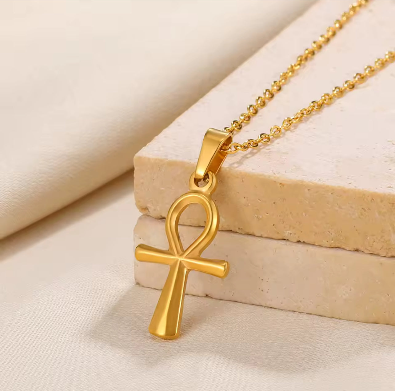 Collier croix d'Ankh