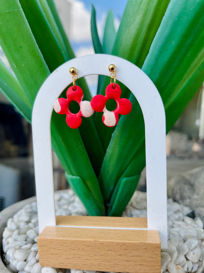 Boucles d'oreilles fleurs