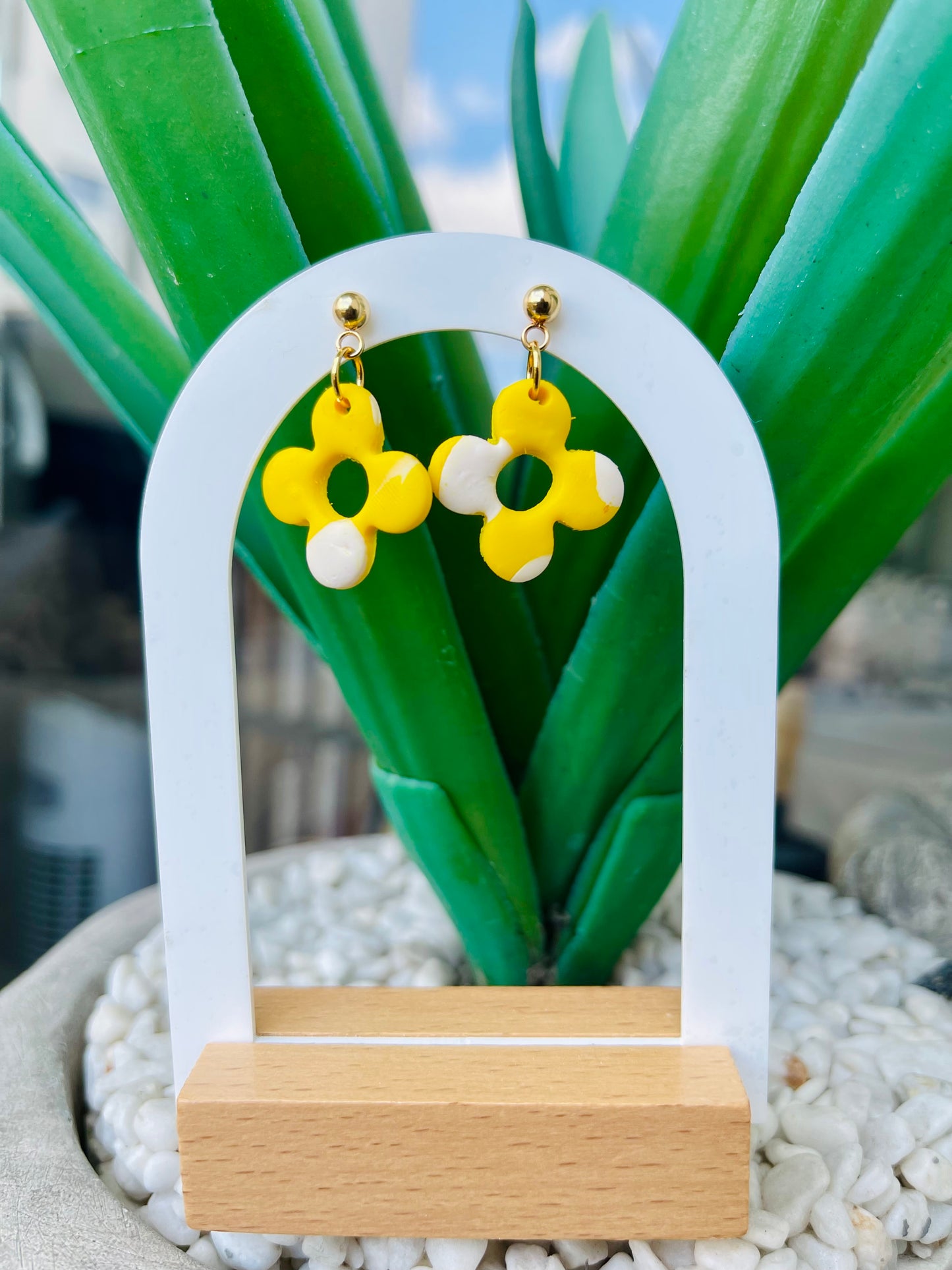 Boucles d'oreilles fleurs