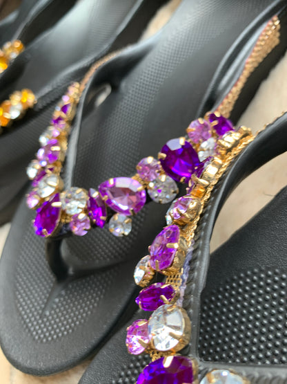 Sandales strass