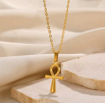 Collier croix d'Ankh